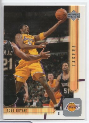 Kobe Bryant Lakers 2001 Upper Deck 74 022321ATCD