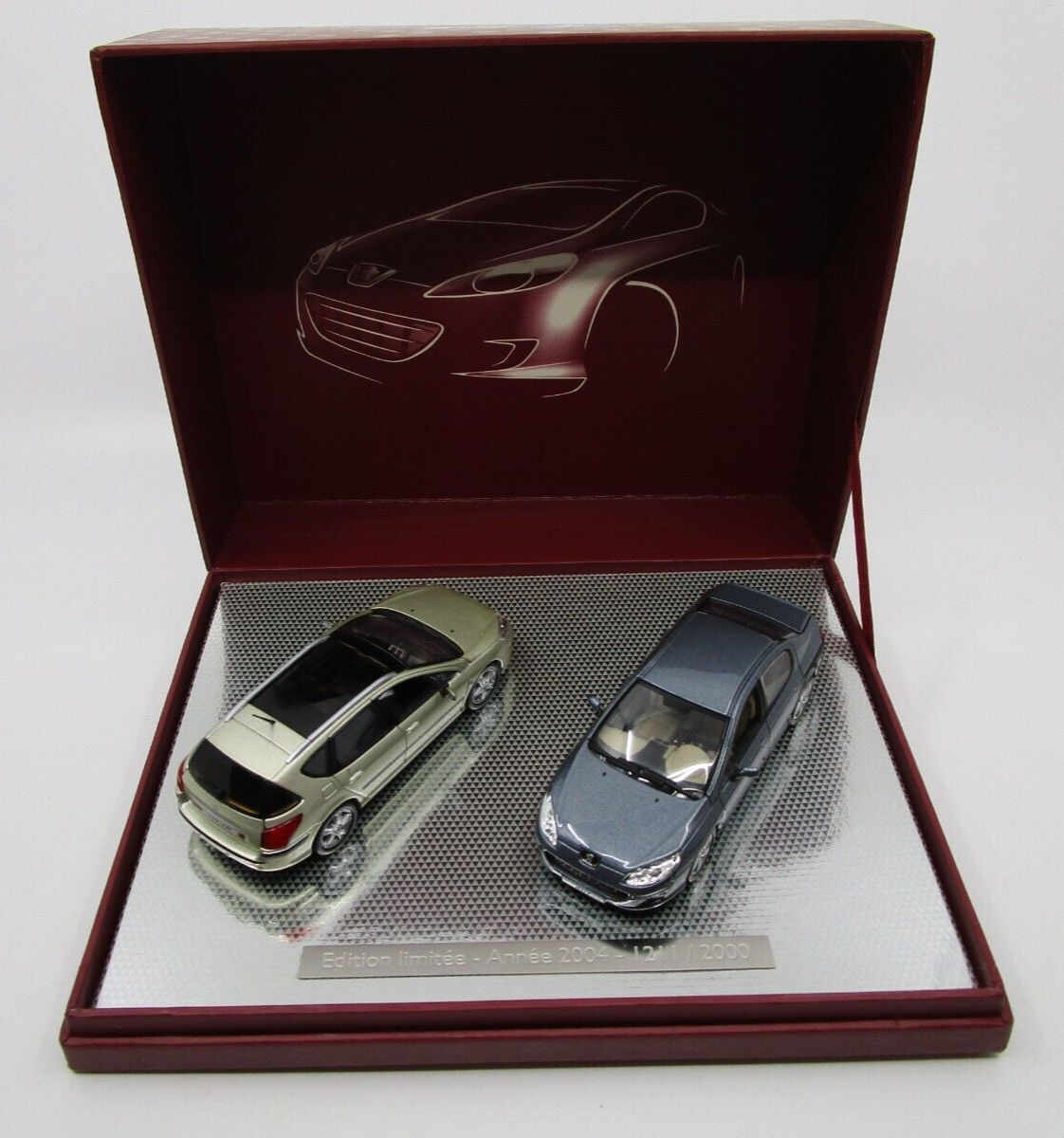 Coffret Norev 1/43 - Peugeot 407 & 407SW 2004 - Édition Limitée - Occasion