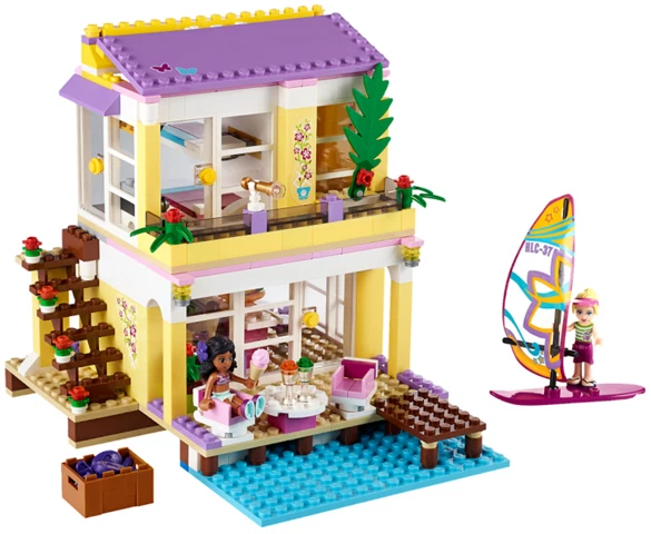 Lego Friends 41037 STEPHANIE'S BEACH HOUSE Kate windsurfing Girls