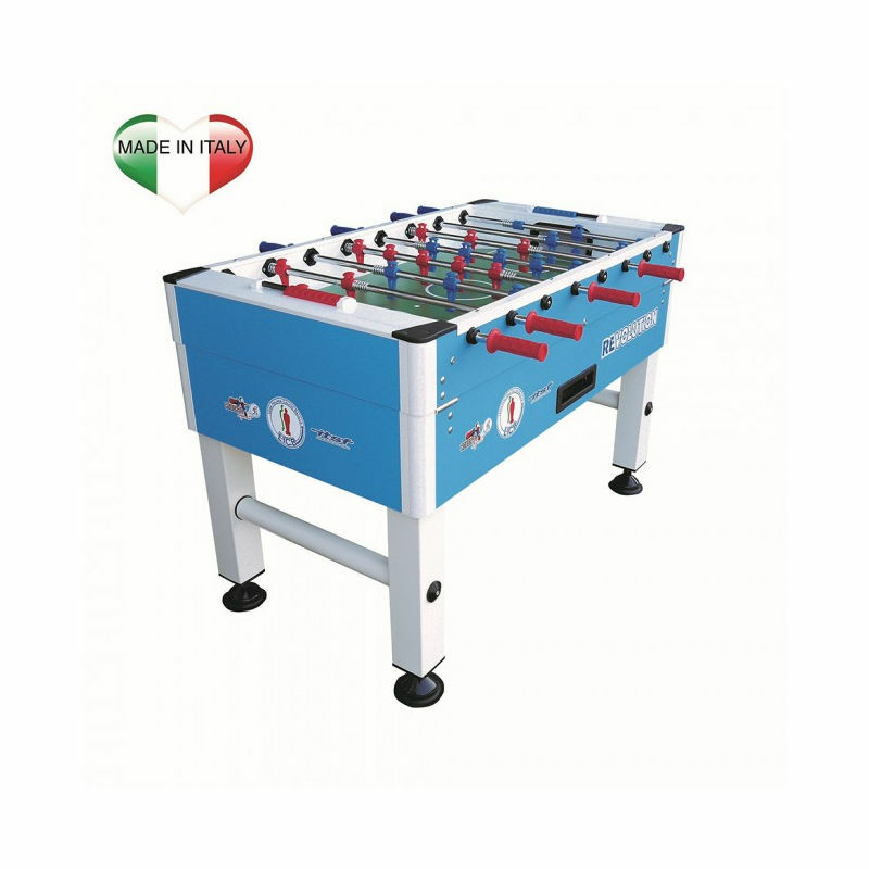 ROBERTO SPORT Professional Revolution azzurro calciobalilla omologato LICB