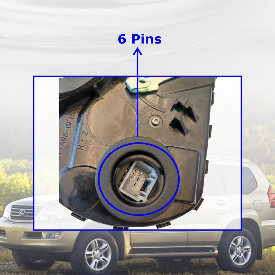 Actuador de bloqueo de maletero de puerta trasera para Lexus GX470 2003-2009 4,7 L V8 69110-60202 Foto 3 de 4