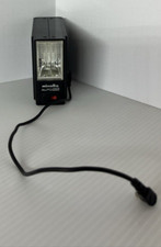 Minolta 22 Auto Flash for 35mm Film Cameras with Case - Vintage