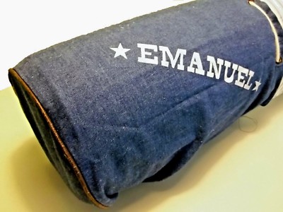 EMANUEL jeans sacca borsa spiaggia denim vintage anni 80 mis media