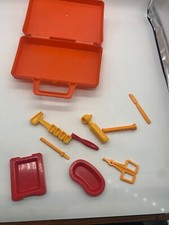 Vintage 1979 HASBRO Medical Bag Doctor Nurse Play Kit plastic 