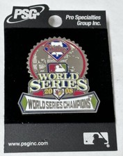 Philadelphia Phillies Pin 2008 World Series Champions Lapel Pin