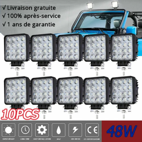 Ampoules et LEDs noirs LED pour automobile
