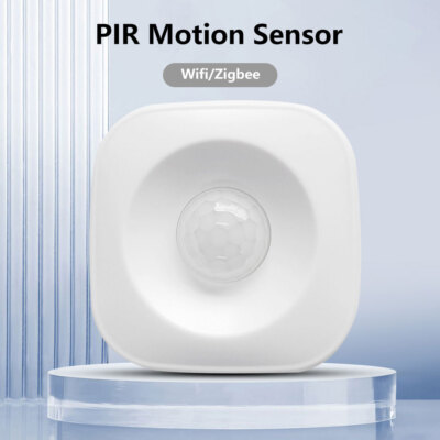 Tuya ZigBee/WiFi PIR Motion Sensor Human Body Infrared Detector Security Alarm