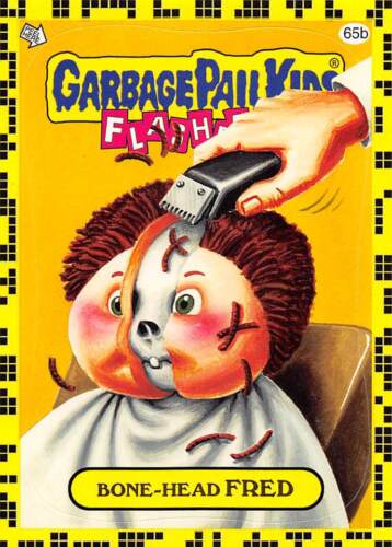 GARBAGE PAIL KIDS 2011 FLASHBACK SERIES 2 PICK-A-CARD YELLOW BASE STICKERS TOPPS - Picture 260 of 321