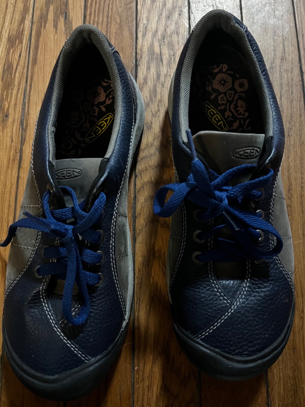 Scarpe da trekking KEEN basse donna impermeabili grigio navy taglia 10