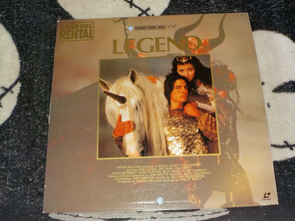 Legend Euro Cut Laserdisc LD Japan Gold Disc Rental Tom