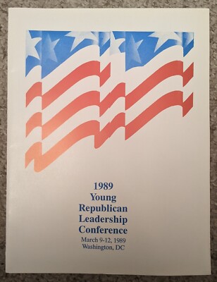 1989 Young Republican Leadership Conference, Washington DC March 9-12