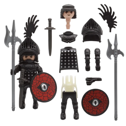 Playmobil Black Knight Robber Knight Spare Parts La Aventura Selection