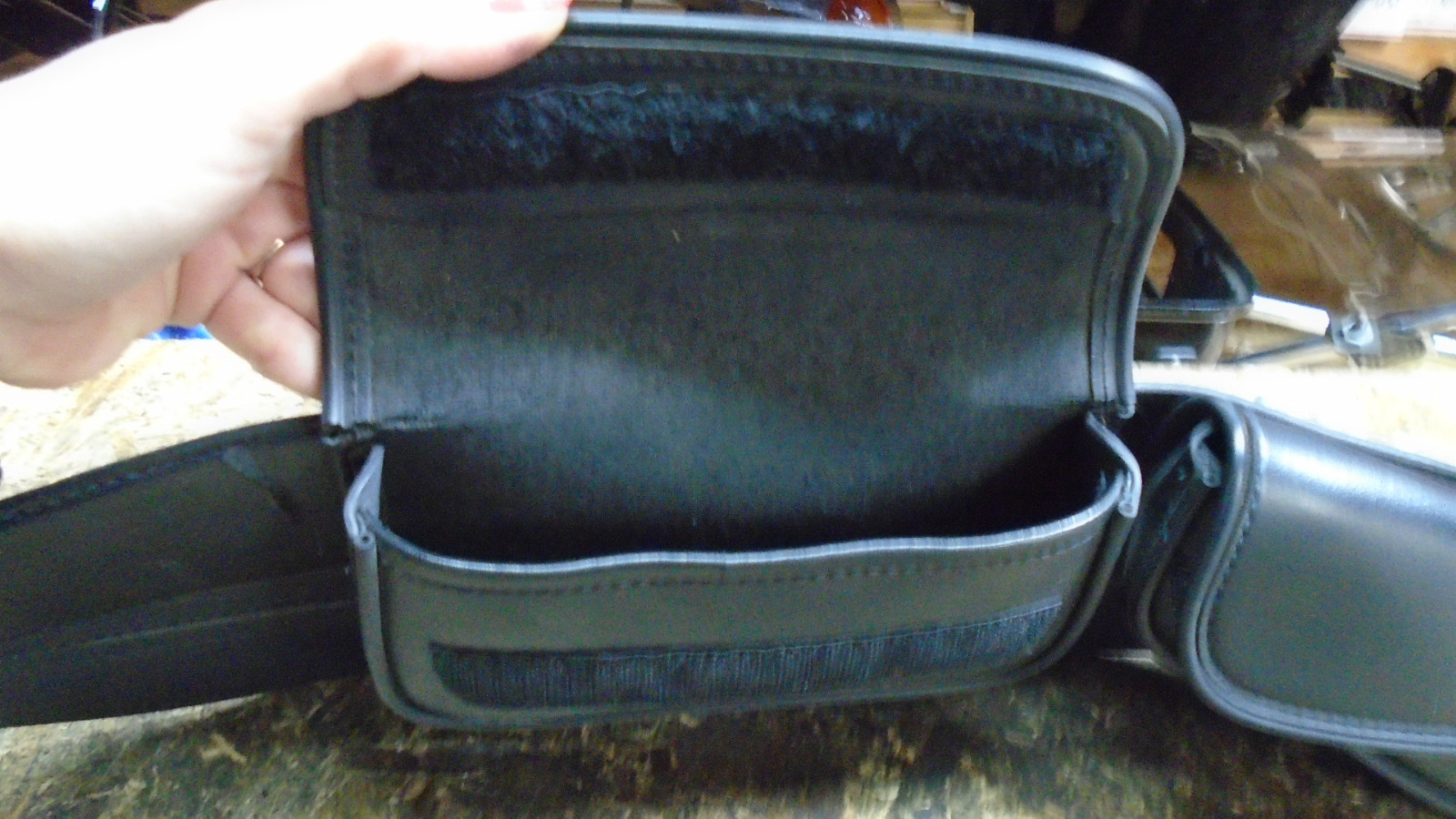 TBags Accessory Windshield Bags Three Bag Pouch Touring Harley