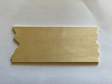 Unfinished Rectangle Wood Sign 7.25  x 3  Cutout Darice DIY Craft Art Blank