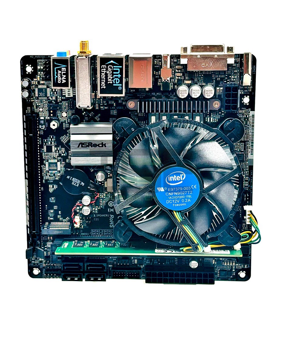 マザーボード ASRock H310M-ITX/ac + i5-8400 ASRock H310M-ITX/ac H310 Motherboard W/ Intel i5-8400 CPU