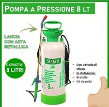 Pompa a Pressione 8L Irroratore a Spalla SIRIA 8 con Lancia Metallica