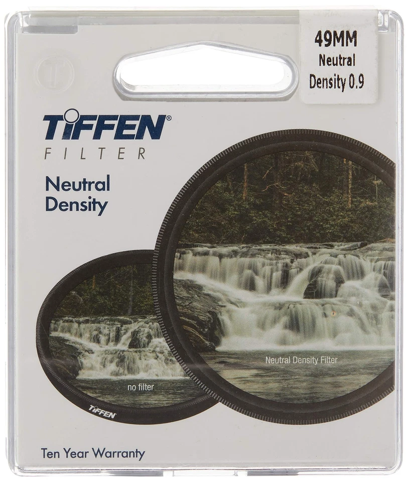 Tiffen 49mm 0.9 ND Camera Lens Filter Controls Exposure and Depth of Field - Image 2 of 3