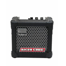 Roland Micro Cube N225 Guitar Mic Amplifier,Tested w/AC Adapter  Strap "Used"