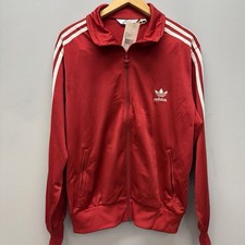 Adidas Originals Firebird Track Top Jacket Red White Trefoil NWT Men  s XL