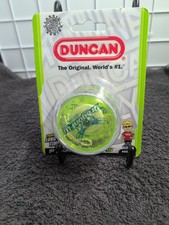 Duncan Dragonfly Yo-Yo -Clear with Green Cap Clear/Red