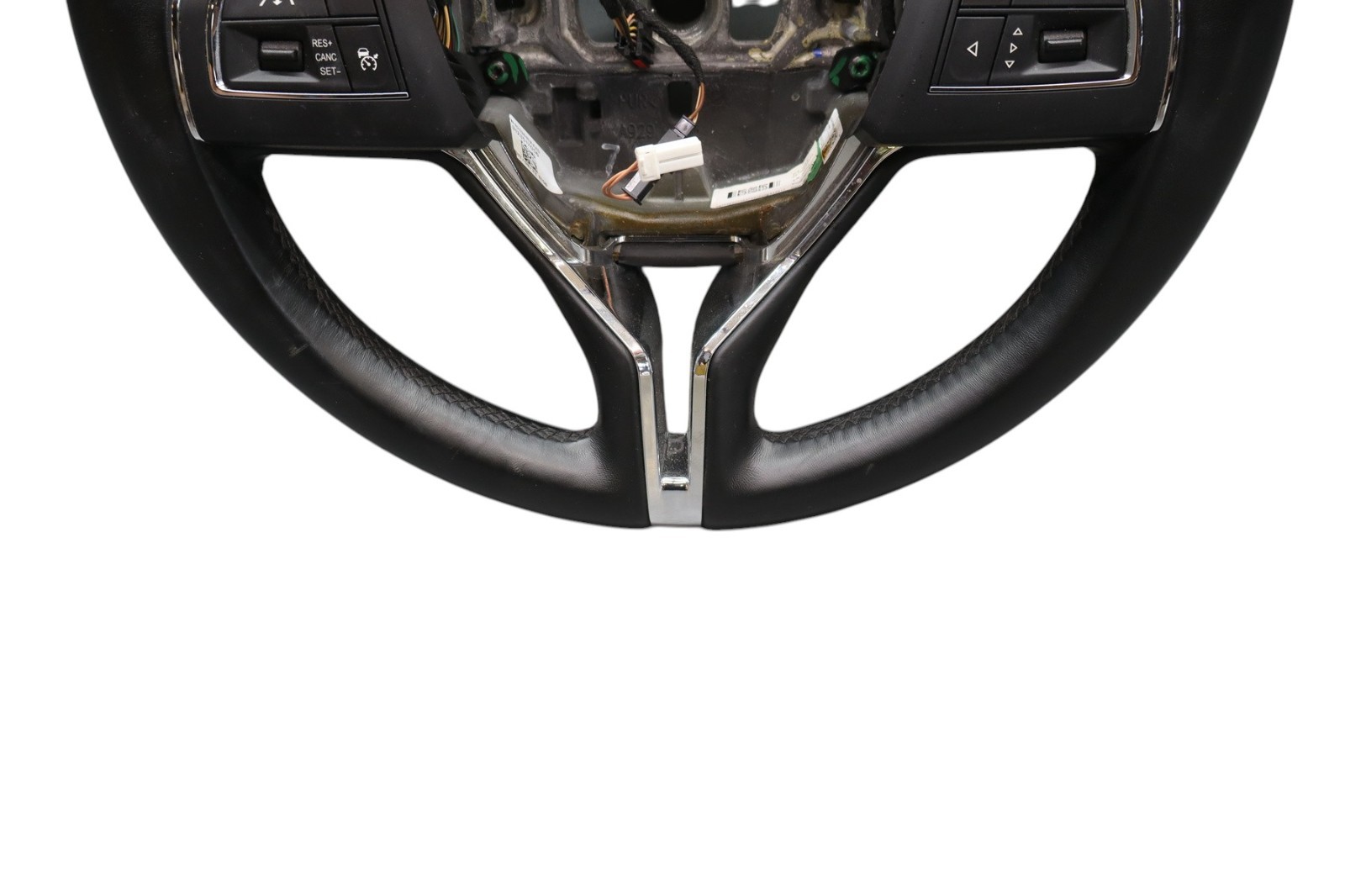 14-16 Maserati Ghibli Quattroporte M157 Steering Wheel Leather Black Oem