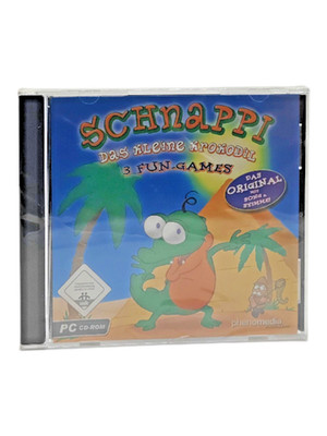  Schnappi - Das kleine Krokodil: 3 Fun-Games - (PC Spiel) (DE) NEU SEALED NEW 