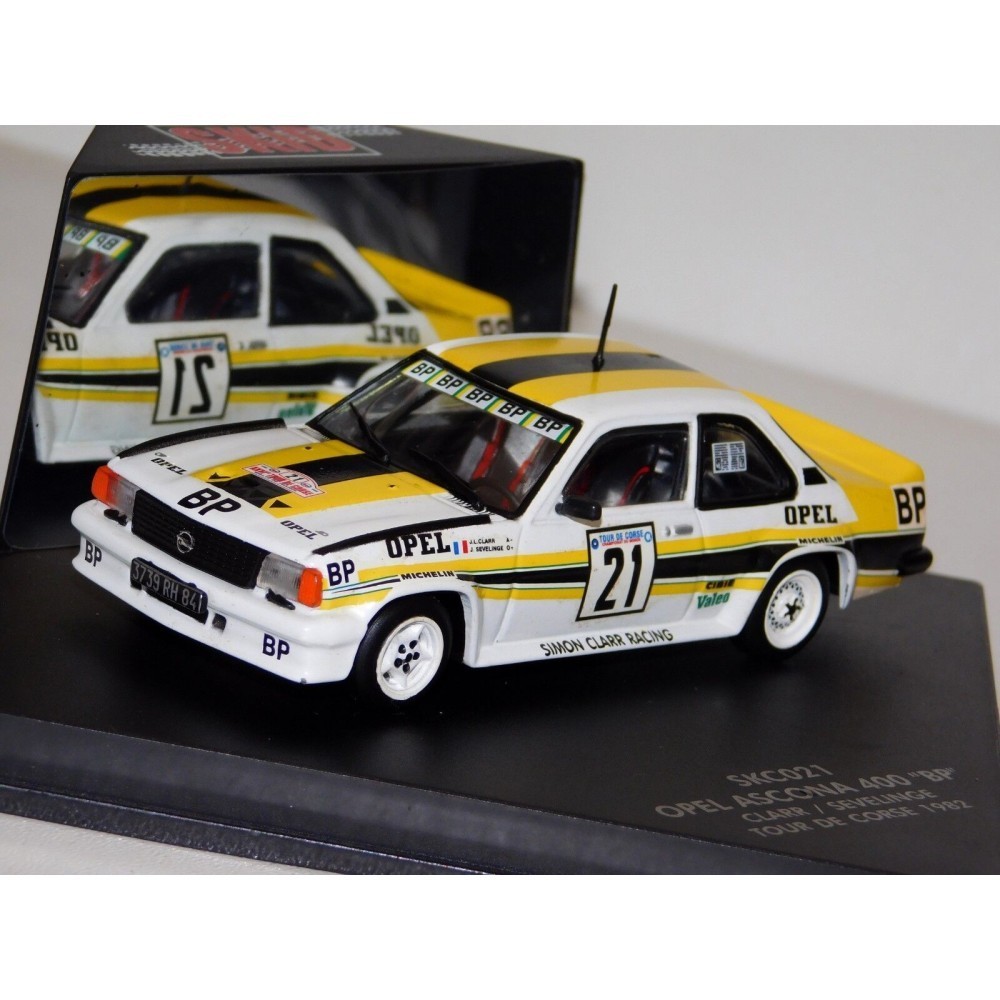 OPEL ASCONA 400 BP #21 CLARR / SEVELINGE TOUR DE CORSE 1982 SKID