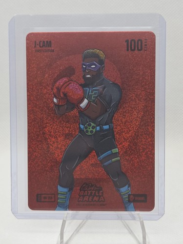 2026 Bo Jackson Battle Arena J-Cam Red Icon Battlefoil -Brawl- IBF-359 Caminero