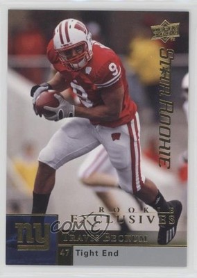 2009 Upper Deck Rookie Exclusives Travis Beckum #12 c7w