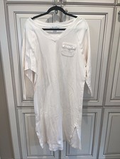 Vintage light pink Christian Dior cotton nightgown size large