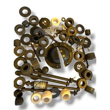 Lot of Vintage Replacement Foosball Table Parts Hardware 1 lb 14 oz