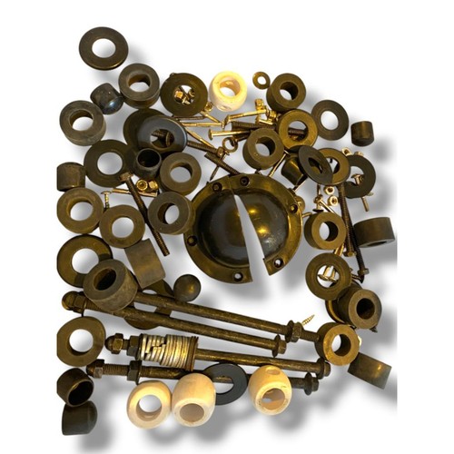 Lot of Vintage Replacement Foosball Table Parts Hardware 1 lb 14 oz