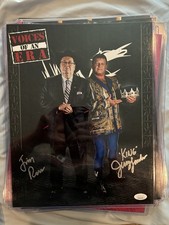 Jerry Lawler And Jim Ross Dual Signed 11x14 Photo