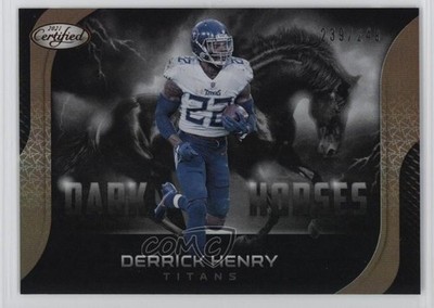 2021 Certified Dark Horses Mirror Bronze 239/249 Derrick Henry #DH-4 2y0
