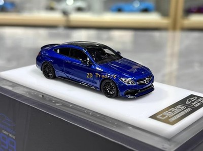 ZD 1:64 CL Blue C63S  W205 Coupe Sports Model Diecast Resin Car BN
