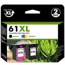 61 XL Ink Cartridge compatible with HP 61XL OfficeJet 4630 4632 4635 4636 2622