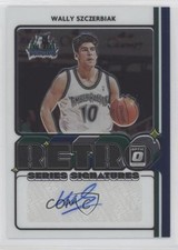 2020-21 Donruss Optic Retro Series Signatures 45/99 Wally Szczerbiak Auto 10ou