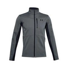 Under Armour Men's Jacket CGI Shield Size: Large -Gray/Black- 1321438-015