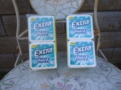2 Sealed Boxes of 8 Extra Chewy Mints Polar Ice 12 oz Each HTF BB 2020