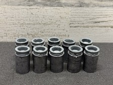 Lot of 10 - Concrete Drop-In Caulk-In Anchors (1/2"-13) 1-5/8" Long 7/8"OD