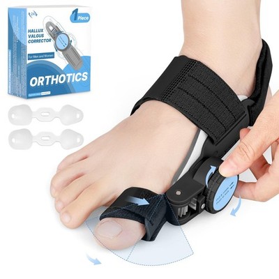 Bunion Fix Toe Valgus Corrector Big Toe Straightener Adjustable for Men & Women