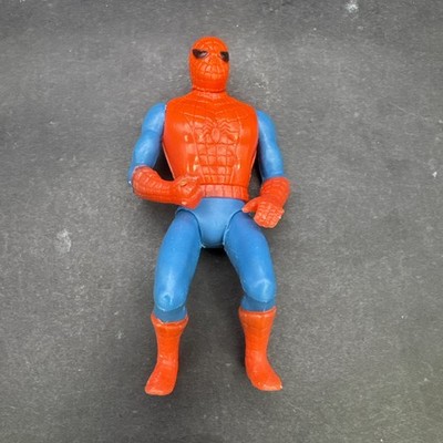 1975 4'' MEGO  Comic  Heroes SPIDERMAN (BENT LEGS) Action Figure  Vintage  A H2