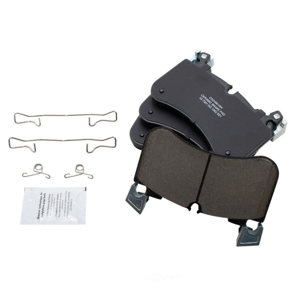 Disc Brake Pad Set-Ceramic Brake Pads TRQ fits 2018 Land Rover Range ...
