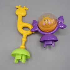 Bright Starts Wild Safari Superseat Replacement Part Giraffe, Ball Bug Snail Toy