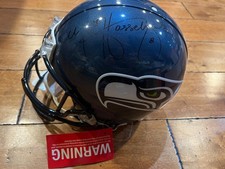 Matt Hasselbeck Seahawk Signed Pro Line VSR-4 Riddell Full Size Football Helmet