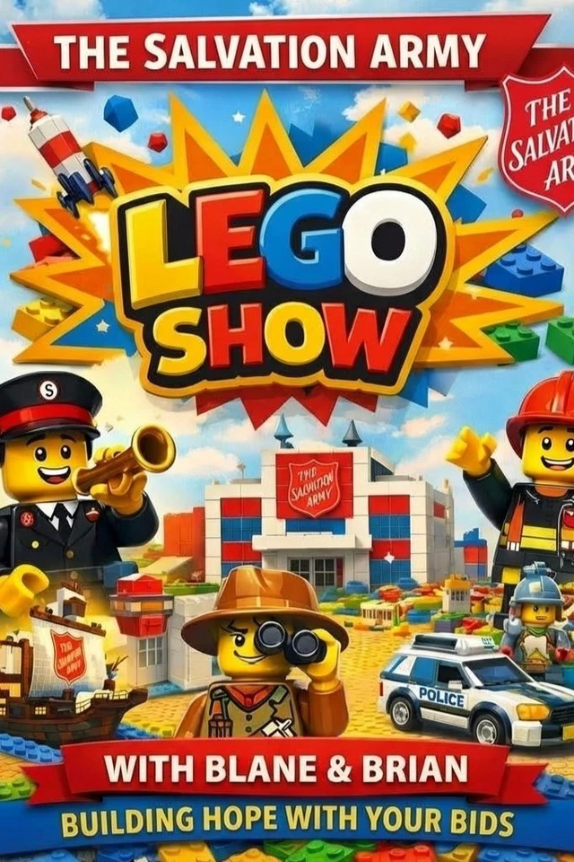 THE SALVATION ARMY *OFFICIAL*  LEGOMANIA  W/ BLANE & BRIAN - DOLLAR STARTS!