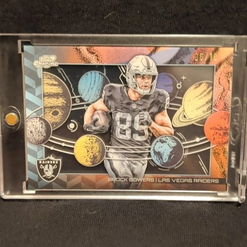 2025 Topps Cosmic Chrome Brock Bowers Base (RAW)
