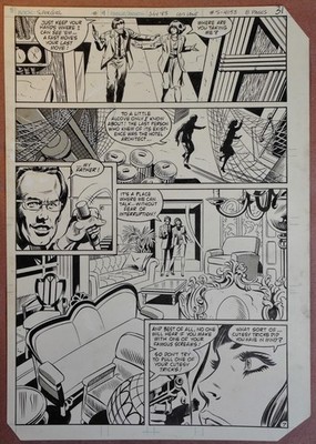OKSNER HUNT Daring New Adv. Of Supergirl #9 Lois Lane Page 7 Original Comic Art!