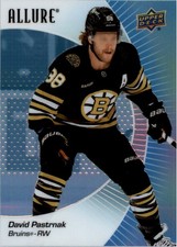 2023-24 Upper Deck Allure #95 David Pastrnak Card