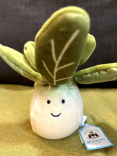 Jellycat Retired Vivacious Vegetable Bok Choy Brand New With Tags Genuine